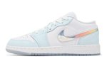 画像1: Air Jordan 1 Low SE　GS White/Blue　Glacier HJ3481-491 Jordan ジョーダン シューズ   【海外取寄】【GS】キッズ (1)