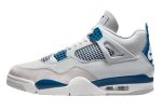 画像1: Air Jordan 4 Retro  MILITARY BLUE White/Blue FV5029-141 Jordan ジョーダン シューズ   【海外取寄】 (1)