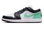 画像1: Air Jordan 1 Low Green Glow White/Black/Green 553558-131 Jordan ジョーダン シューズ   【海外取寄】 (1)