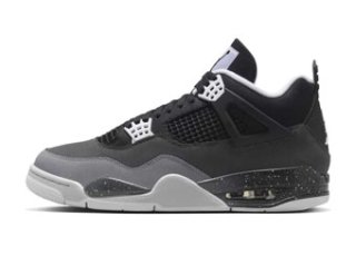 Air Jordan 4 Retro GS Fear Black/White/Gray FQ8213-002