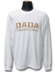 画像1: DADA Big Logo Long Tee Wht/Leopard DA10-004L WHT DADA ダダ ダダ　ビッグ　ロゴ　ロング　 Tシャツ ウエア 秋冬物 【MEN'S】【SALE商品】 (1)