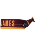 画像1: Player rubber JAMES Burgundy/Yellow NBA31143 NBA  リストバンド  レブロン ジェームス【SALE商品】 (1)