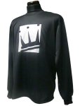 画像1: CROWN LONG TEE BLK/WHT DA16-002 BLK/WHT DADA ダダ ロング　Tシャツ ウエア 秋冬物 【MEN'S】 (1)