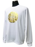 画像1: BALL LONG TEE WHT/GOLD DA17-001 WHT/GOLD DADA ダダ ロング　Tシャツ ウエア 秋冬物 【MEN'S】 (1)