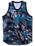 画像1: Kids RAINCAMO18 TANK D.Blu 218-006001 DBL GS AKTR アクター ノースリーブ タンクトップ ウエア  【BOY'S】 キッズ アパレル【SALE商品】 (1)