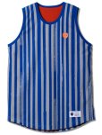 画像1: BRUSH STRIPE REV TANK BLxOR Blu/Org 218-057001 BLxOR AKTR アクター ノースリーブ タンクトップ ウエア  【MEN'S】【SALE商品】 (1)