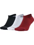 画像1: Jordan Jumpman No-show 3 pack Socks Blk/Wht/G.Red SX5546-011 LOWソックス Jordan ジョーダン ソックス  【SALE商品】 (1)