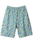 画像1: ZEBRA SHORTS YELLOWxBLUE 119-024002 YLxBL AKTR アクター Shorts ショーツ バスパン ウエア  【MEN'S】【SALE商品】 (1)