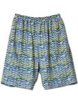 画像1: SCRATCH CAMO SHORTS GRAYxYELLOW 219-019002 GYxYL AKTR アクター Shorts ショーツ バスパン ウエア  【MEN'S】【SALE商品】 (1)