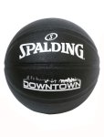 画像1: DownTown PU　コンポジット　5号球 Blk 76-587J Spalding スポルディング ボール (1)