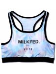 画像1: xMILKFED. TIEDYE SPORTS BRA L-BLUExRED 120-070021 LBLxRD AKTR アクター サポーター  【WOMEN'S】 (1)