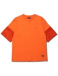 画像1: xSILAS ARM MESH TEE ORANGE 120-080005 OR AKTR アクター Tシャツ ウエア  【MEN'S】 (1)