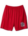 画像1: MONOGRAM MESH SHORTS RED 220-057002 RD AKTR アクター Shorts ショーツ バスパン ウエア  【MEN'S】【SALE商品】 (1)