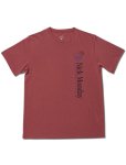 画像1: NICK MONDAY BASKETBALL CLUB TEE SMOKE RED 121-005005 SMRD AKTR アクター Tシャツ ウエア  【MEN'S】【SALE商品】 (1)