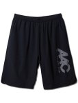 画像1: AAC MEMBER SHORTS BLACK 121-024002 BK AKTR アクター Shorts ショーツ バスパン ウエア  【MEN'S】【SALE商品】 (1)