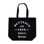 画像1: xDEVILOCK DAAD TOTE BAG  BLACK 121-082022 BK TOTBG AKTR アクター バッグ (1)