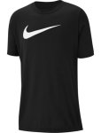 画像1: Nike YTH Dri-Fit Reg Swoosh Tee Blk AR5307-011 Nike ナイキ Tシャツ ウエア  【BOY'S】 キッズ アパレル【SALE商品】 (1)