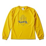 画像1: KIDS EMBLEM LOGO L/S SPORTS TEE Yellow 221-082005 YL GS AKTR アクター ロング　Tシャツ ウエア 秋冬物 【BOY'S】 キッズ アパレル (1)