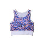 画像1: BREEZE CROP TOP BLUxL-ORANGE 221-057001 BLxLOR AKTR アクター ノースリーブ タンクトップ ウエア  【WOMEN'S】アパレル【SALE商品】 (1)