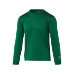 画像1: L/S Top DarkGreen 2063A227-301 Asics アシックス スウェット アウトウエア ウエア  【MEN'S】 (1)