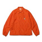 画像1: B.BALL GRAFFITI COACH JACKET ORANGE 122-021010 OR AKTR アクター ジャケット アウトウエア ウエア 秋冬物 【MEN'S】【SALE商品】 (1)