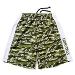 画像1: 布帛 Shorts Tiger Camo Khaki SMP22003-4500 Spalding スポルディング Shorts ショーツ バスパン ウエア  【MEN'S】 (1)