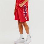 画像1: Practice Tropical Shorts Red SMP210090-6000 Spalding スポルディング Shorts ショーツ バスパン ウエア  【MEN'S】 (1)