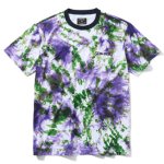 画像1: Tie Dye Marble Ring T-shirts Purple SMT22009-9000 Spalding スポルディング Tシャツ ウエア  【MEN'S】 (1)