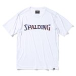 画像1: Tシャツ ナイトステージロゴ ライトフィット Wht SMT211310-2000 Spalding スポルディング Tシャツ ウエア  【MEN'S】 (1)