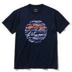 画像1: Tシャツ タイガーカモボール Navy SMT22001-5400 Spalding スポルディング Tシャツ ウエア  【MEN'S】 (1)