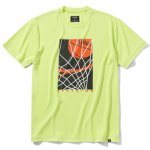 画像1: Tシャツ リムショット Lime Green SMT22021-4200 Spalding スポルディング Tシャツ ウエア  【MEN'S】 (1)