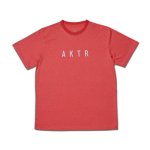 画像1: AKTR SPORTS TEE RED 122-006005 RD AKTR アクター Tシャツ ウエア  【MEN'S】【SALE商品】 (1)