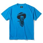 画像1: Tシャツ バンダナフェイスガード Blue SMT211130-4700 Spalding スポルディング Tシャツ ウエア  【MEN'S】 (1)