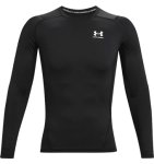 画像1: UA HG ARMOUR COMP L/S  Black 1361524-001 UnderArmour アンダーアーマー ロング　Tシャツ ウエア 秋冬物 【MEN'S】 (1)