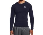 画像1: UA HG ARMOUR COMP L/S Navy 1361524-410 UnderArmour アンダーアーマー ロング　Tシャツ ウエア 秋冬物 【MEN'S】 (1)