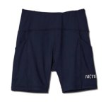 画像1: DRIVEN BIKER SHORTS NAVY 122-040002 NV AKTR アクター Shorts ショーツ バスパン ウエア  【WOMEN'S】アパレル【SALE商品】 (1)