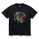 画像1: Tシャツ オプティカルレインボー Black SMT211060-1000 Spalding スポルディング Tシャツ ウエア  【MEN'S】【SALE商品】 (1)