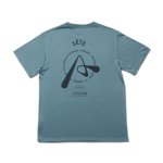 画像1: CUT-UP SPORTS TEE GREEN 222-003005 GR AKTR アクター Tシャツ ウエア  【MEN'S】【SALE商品】 (1)