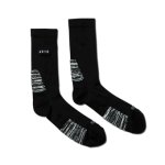 画像1: BASIC NEO FUTURE SOCKS BLACK 522-009021 BK CREWソックス AKTR アクター ソックス (1)