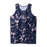 画像1: GHOST CAMO TANK NAVY 222-008001 NV AKTR アクター ノースリーブ タンクトップ ウエア  【MEN'S】【SALE商品】 (1)