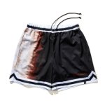 画像1: Mesh Shorts デイブレイクダイ Red SMP22103-6000 Spalding スポルディング Shorts ショーツ バスパン ウエア  【MEN'S】 (1)