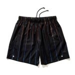 画像1: 布帛Shorts Made For the Game Black SMP22123-1000 Spalding スポルディング ストライプ Shorts ショーツ バスパン ウエア  【MEN'S】 (1)