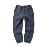 画像1: LOGO SWEAT PANTS BLUE 222-027020 BL AKTR アクター Pants パンツ ウエア 秋冬物 【MEN'S】【SALE商品】 (1)