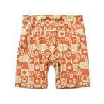 画像1: DESERT DAISY BIKER SHORTS  ORANGE 222-081002 OR AKTR アクター Shorts ショーツ バスパン ウエア  【WOMEN'S】アパレル【SALE商品】 (1)