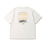 画像1: xSPORTY AAC DRYTECH TEE WHITE 222-062005 WH AKTR アクター Tシャツ ウエア  【MEN'S】【SALE商品】 (1)