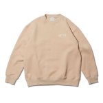 画像1: DESERT DAISY CREW SWEAT BEIGE 222-076010 BG AKTR アクター スウェット アウトウエア ウエア  【WOMEN'S】アパレル【SALE商品】 (1)