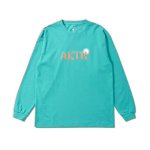 画像1: DESERT DAISY L/S TEE GREEN 222-078005 GR AKTR アクター ロング　Tシャツ ウエア 秋冬物 【WOMEN'S】アパレル【SALE商品】 (1)