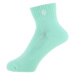 画像1: Kids Color Ankle Socks P.Green CB1610032S-4100 CREWソックス Converse コンバース ソックス  【BWG】 コモノ【SALE商品】 (1)