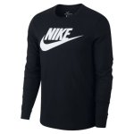 画像1: NSW アイコン フューチュラ L/S Tシャツ Black CI6292-010 Nike ナイキ ロング　Tシャツ ウエア 秋冬物 【MEN'S】【SALE商品】 (1)