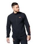 画像1: UA Fresh Woven Full Zip Black/Burn 1378371-002 UnderArmour アンダーアーマー ウーブン ジャケット アウトウエア ウエア 秋冬物 【MEN'S】 (1)